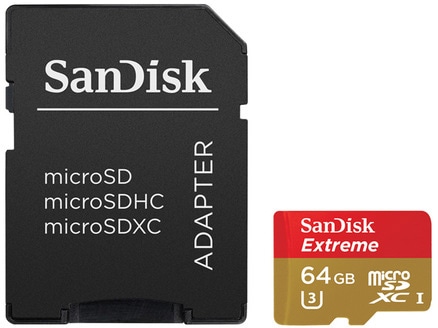 Карта памяти microSD SanDisk Extreme 64 Гб-2