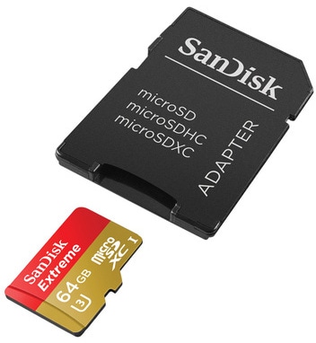 Карта памяти microSD SanDisk Extreme 64 Гб-3