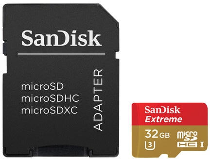 Карта памяти microSD SanDisk Extreme 32 Гб-1