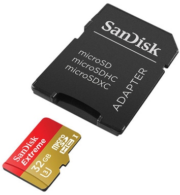 Карта памяти microSD SanDisk Extreme 32 Гб-2