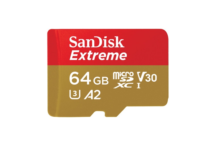 Карта памяти SanDisk Extreme microSD Card 64 GB для Osmo Action-0