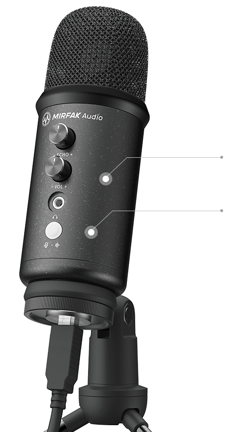 Микрофон Mirfak Audio TU1 USB Pro Rec Mic-6