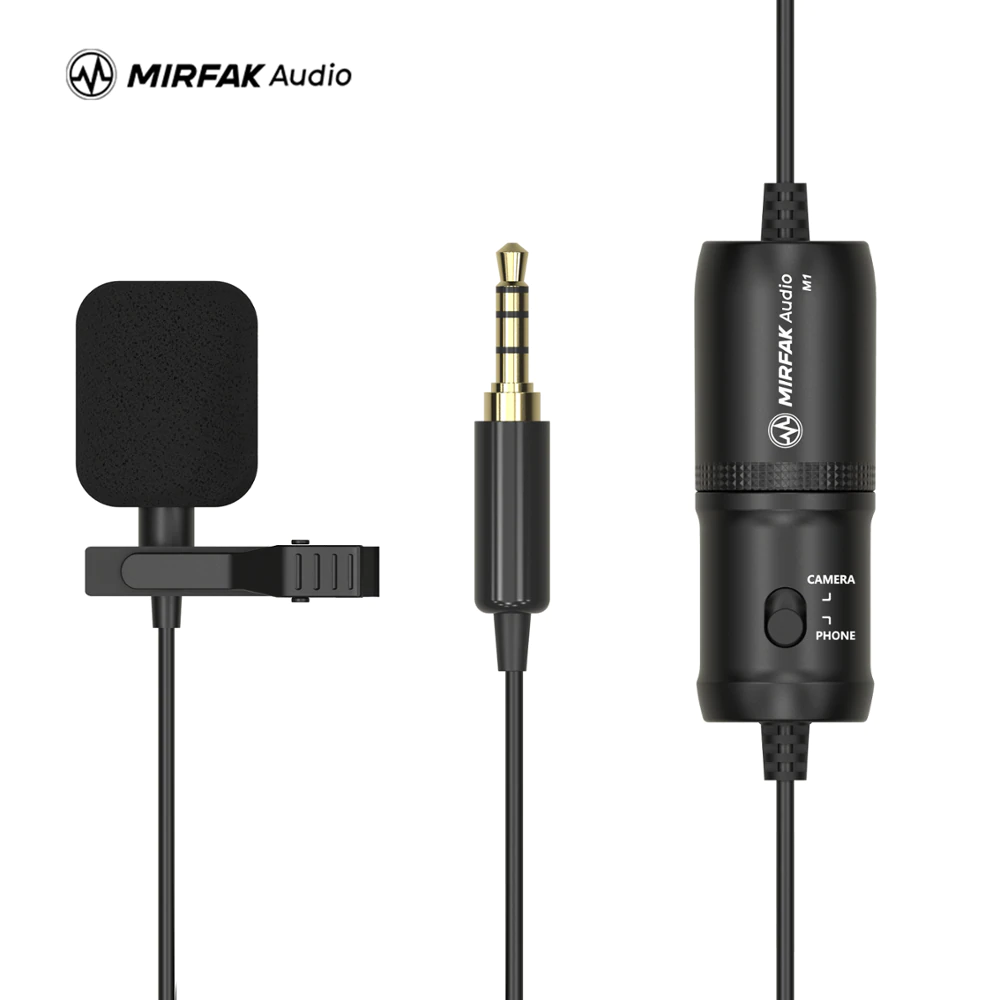 Микрофон Mirfak Audio MC1 Lavalier Mic-2
