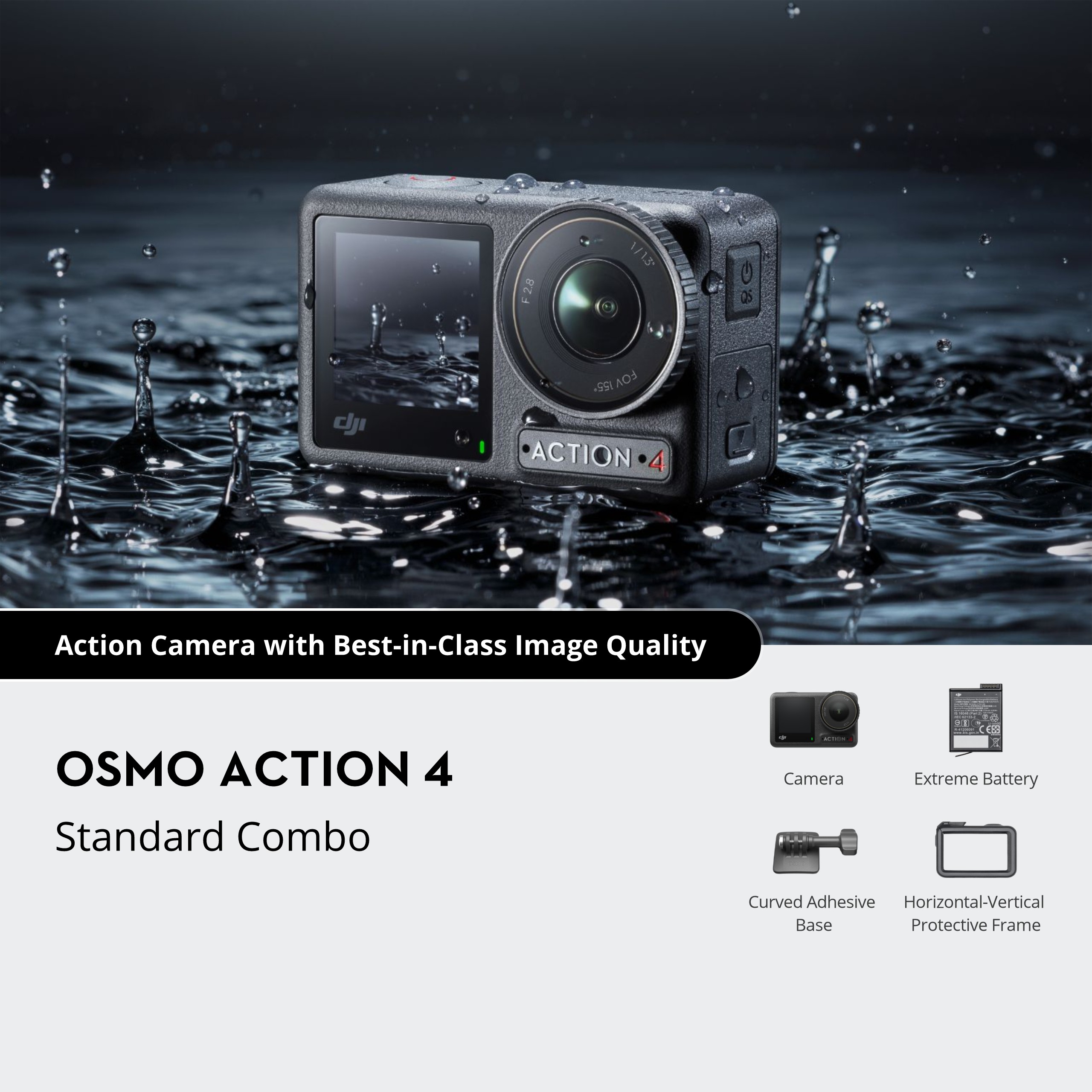 Экшн-камера DJI Osmo Action 4 Standard Combo-3