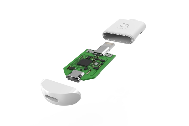 Картридер ADAM Elements iKlips miReader 4K microSD Card Reader-3