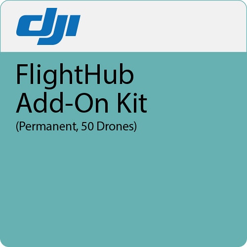 Дополнение к ПО DJI FlightHub Add-on Kit безлимит 50 дронов-0